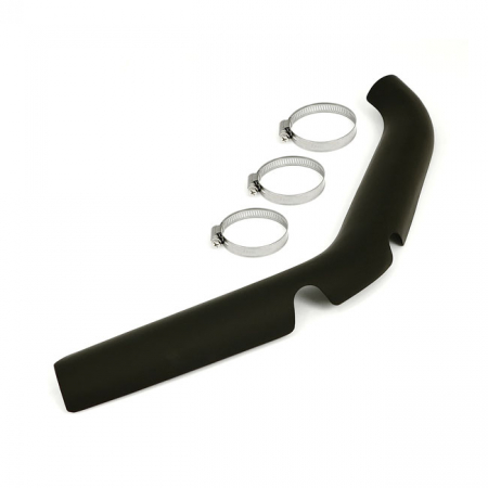 FL 2-1 EXHAUST FRONT HEADER HEATSHIELD BLACK