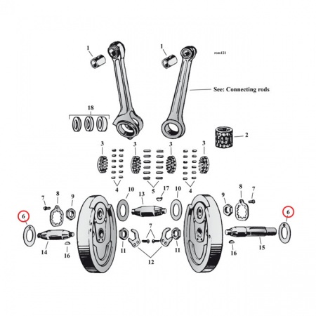 FLYWHEEL WASHER SV, .078" (OUTSIDE)