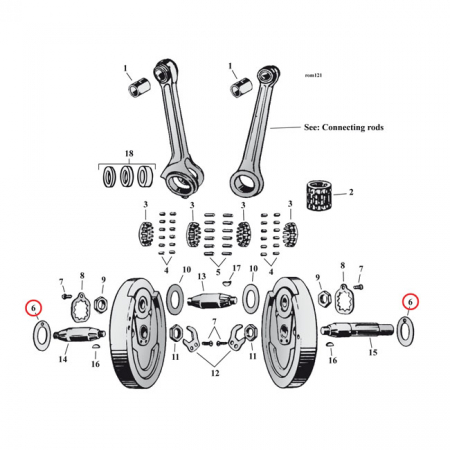 FLYWHEEL WASHER SV, .094" (OUTSIDE)