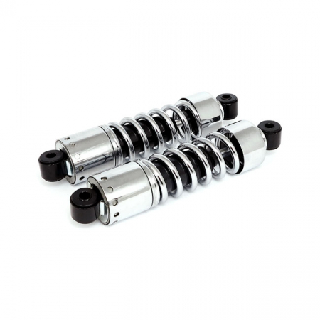 SHOCK ABSORBERS 11", WITHOUT COVER. CHROME