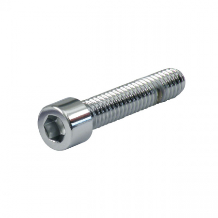 POLISHED ALLEN BOLT,CHR. 5/16-24 X 1 3/4