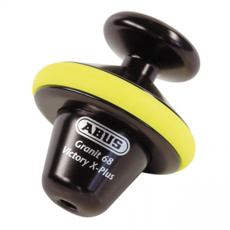 ABUS, GRANIT VICTORY X-PLUS 68 BRAKE DISC LOCK. YELLOW