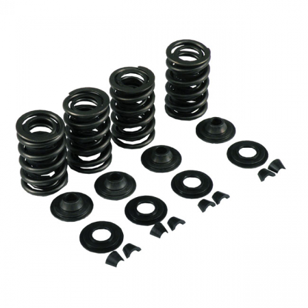 KPMI, VALVE SPRING KIT. .650" LIFT. STEEL TOP COLLARS