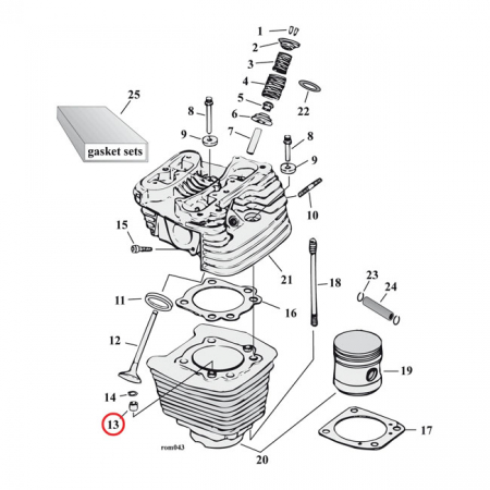 KPMI DOWEL PIN, CYL/TRANSM. TRAP DOOR