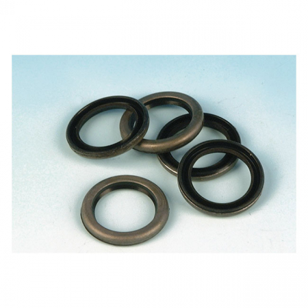 JAMES, OIL PUMP OUTER PLATE SEAL. METAL OD