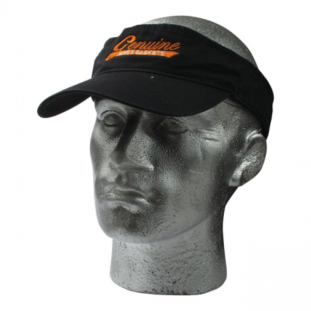 JAMES SUN VISOR, W/ EMBROIDERED LOGO