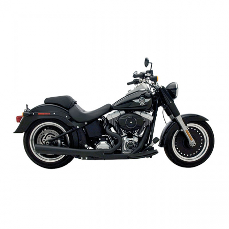 SUPERTRAPP, 2-1 SUPERMEG EXHAUST SYSTEM. BLACK