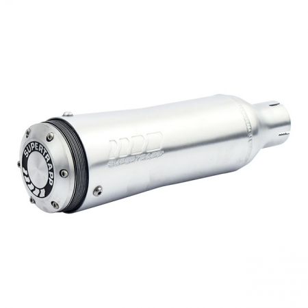 SUPERTRAPP, INTERNAL DISC 4" ALU RACING SLIP-ON MUFFLER