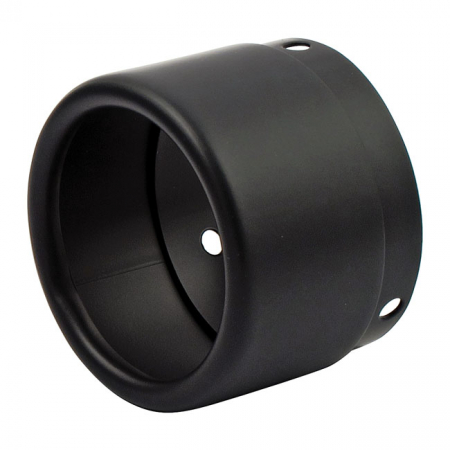 KERKER, ROLLED EDGE END CAP. BLACK