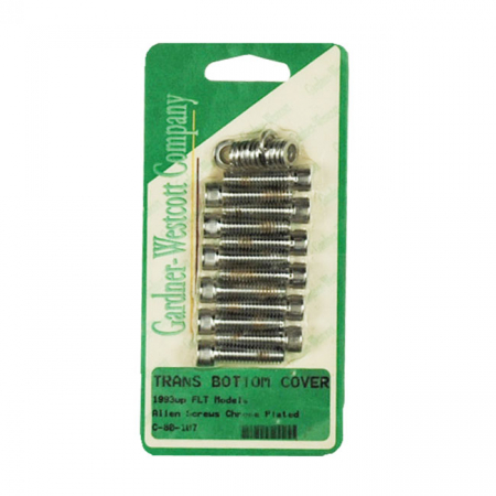 GW, TRANSMISSION BOTTOM COVER SCREW KIT. CHROME ALLEN