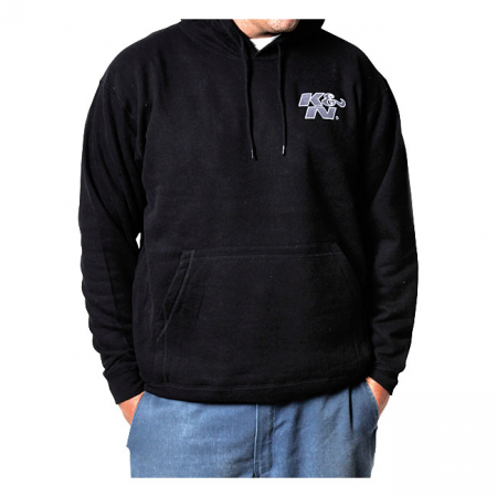 K&N HOODIE, ORIGINAL LOGO, BLACK