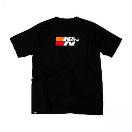 T-SHIRT K&N ORIGINAL LOGO ON BLACK