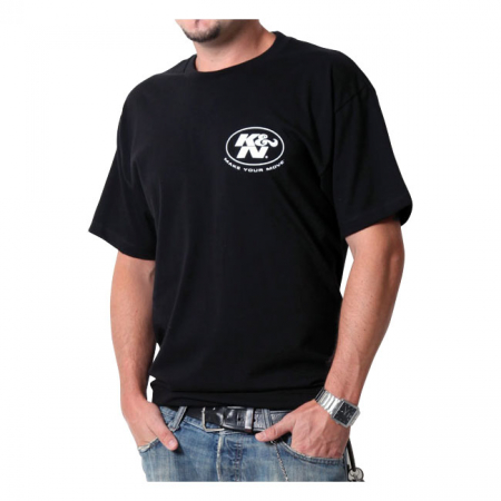 T-SHIRT CLASSIC FLAMES BLACK