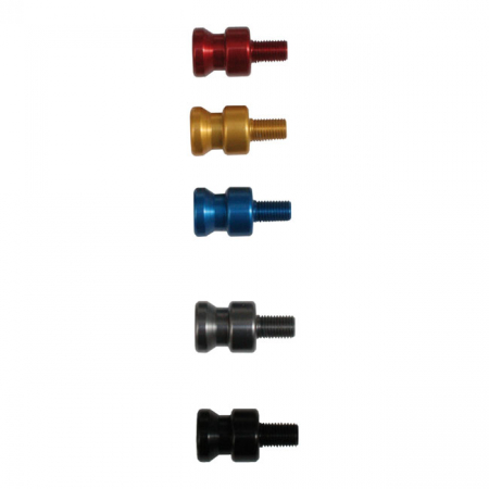 BIKE-LIFT, REAR ALUMINUM BOBBINS 10MM, TITANIUM