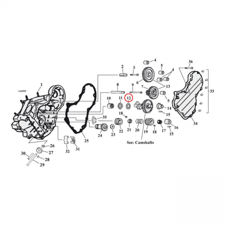 S&S, THRUST WASHER CAMSHAFT. .060"