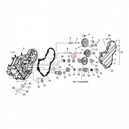 S&S, THRUST WASHER CAMSHAFT. .070"