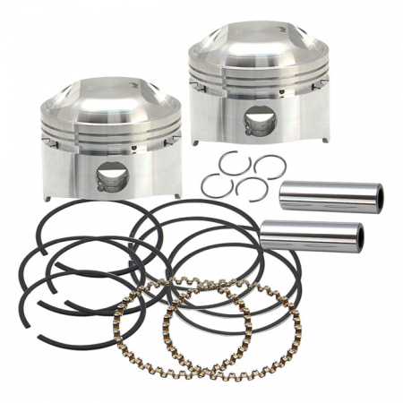 S&S, 3-1/2" BORE 8:1CR PISTON KIT. STD