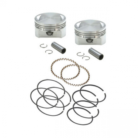 S&S, EVO STROKER PISTON SET (OEM HEADS). STD