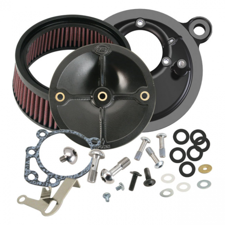 S&S STEALTH, AIR CLEANER KIT WITHOUT COVER