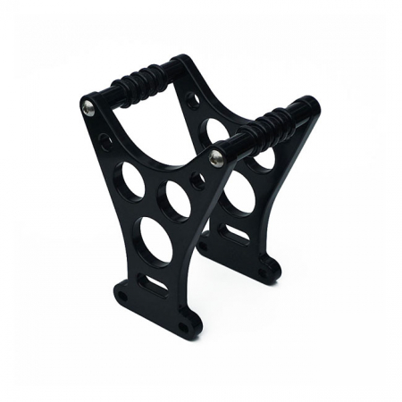 KUSTOMTECH, DRAGSTER STYLE FORK BRACE. BLACK