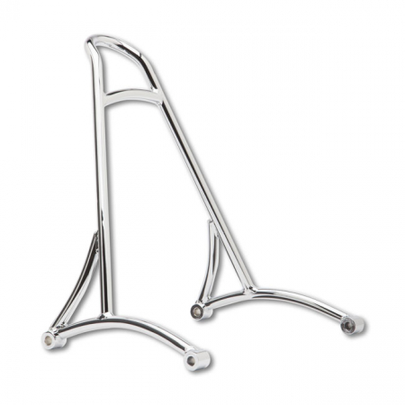 BURLY, SISSY BAR. 13" CHROME, NO BACKREST PAD