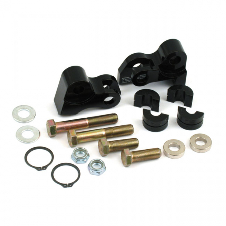 BURLY, REAR LOWERING KIT. BLACK