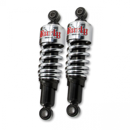 BURLY, SLAMMER 10.5" LOWERING SHOCKS. CHROME