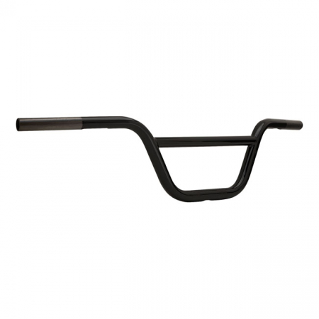 BURLY, 1" SCRAMBLER HANDLEBAR. BLACK