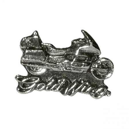 BIKER PINS GOLDWING MOTORCYCLE PIN