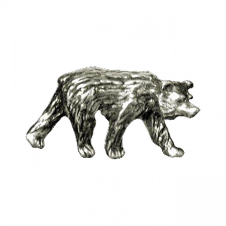 BIKER PINS BLACK BEAR PIN