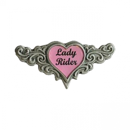 BIKER PINS LADY RIDER PIN