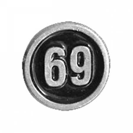 # 69 BIKER PIN