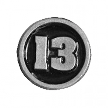 #13 BIKER PIN