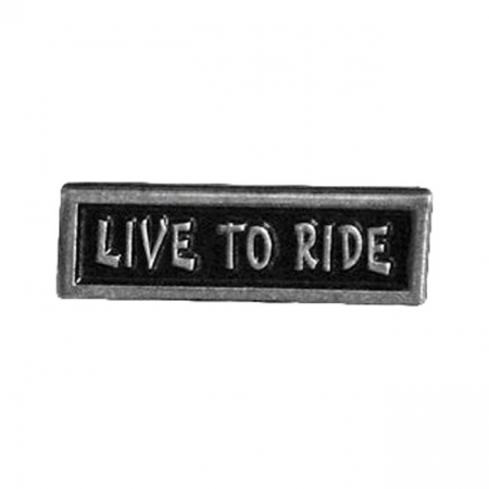 LIVE TO RIDER BIKER PIN