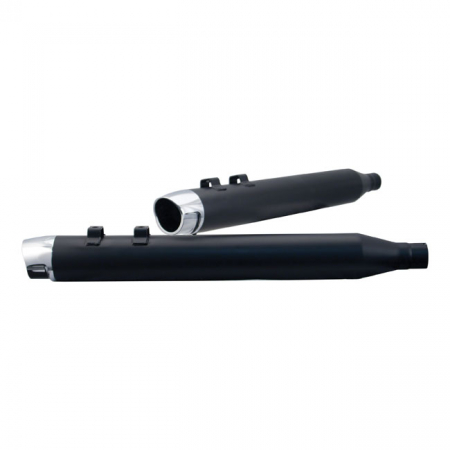 S&S POWER TOUR MUFFLERS, BLACK CERAMIC