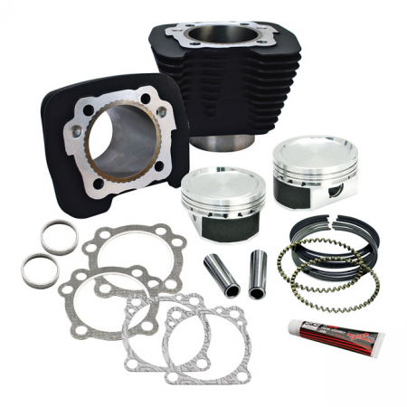 S&S CYLINDERS & PISTONS KIT 883 TO 1200