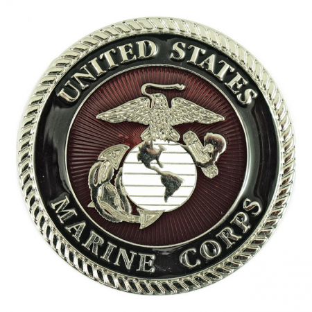 MINI BEAST US MARINE HORN MEDALLION