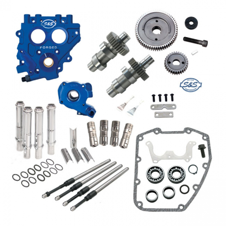 S&S, COMPLETE CAM CHEST KIT WITH GEAR DRIVE 510G CAMS