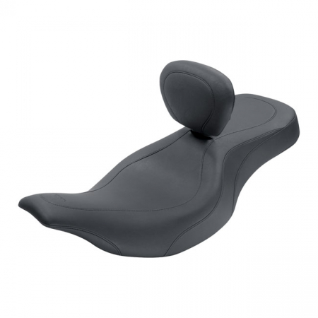 MUSTANG, WIDE TRIPPER 2-UP ONE-PIECE SEAT, WITH BACKREST