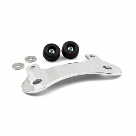 MUSTANG SEAT MOUNT BRACKET KIT. CHROME