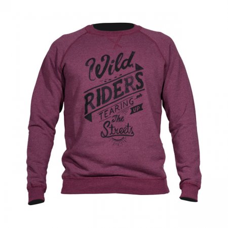 DMD SWEATSHIRT RIDERS BORDEAUX