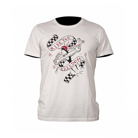 DMD T-SHIRT SWALLOW SHADOW WHITE