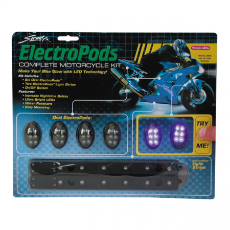 ELECTRO PODS,TWO 7 INCH STRIPS &6