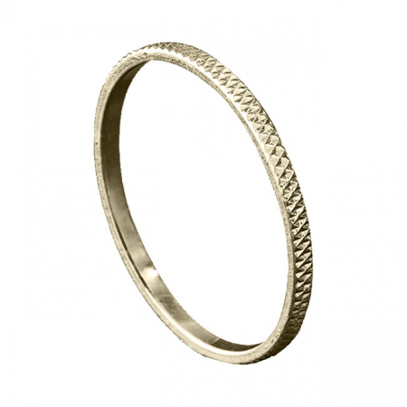 KURYAKYN KNURLED ACCENT RINGS