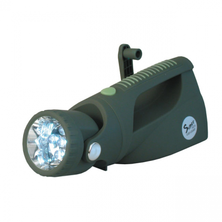 SUPER GENERATOR FLASHLIGHT, GREEN