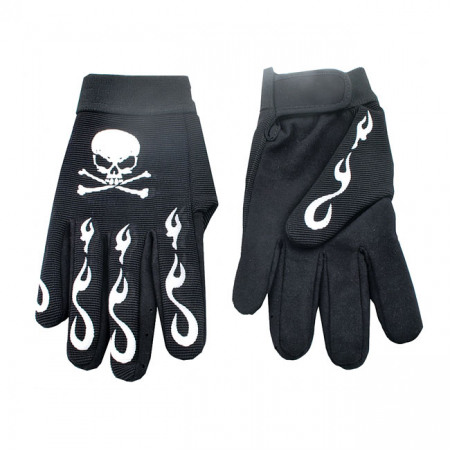 CHOPPERS MECHANIC GLOVES SKULL/BONES