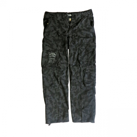 STONE WASHED WORK PANTS, CAMO, S