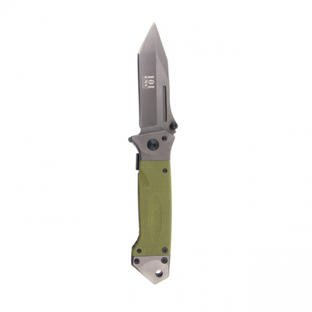 KF001 FOLDING KNIFE, GREEN