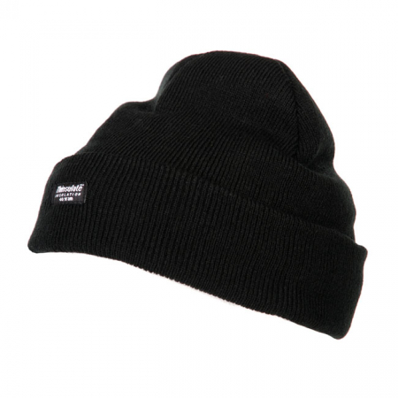 THINSULATE FINE WATCH CAP BLACK