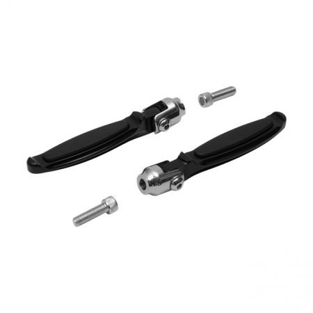 REBUFFINI ELLIPSE PASSENGER PEGS BLACK